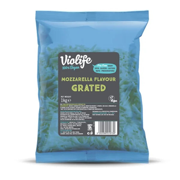 Violife Grated Mozzarella (For Pizza) 1kg