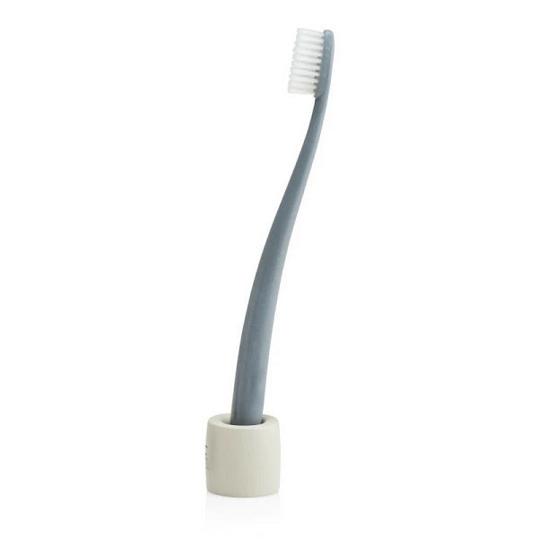Natural Family Co. Biodegradable Toothbrush & Stand - Monsoon Mist