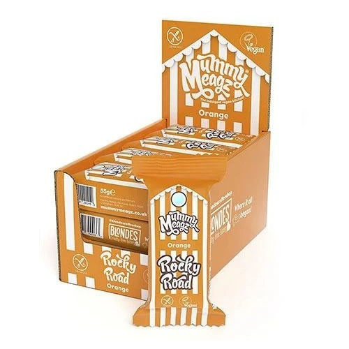 Mummy Meagz Vegan Rocky Road Cake Bars 55g (12pk)