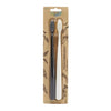 Natural Family Co. Bio Toothbrush - Pirate Black & Ivory Desert (Twin Pack)