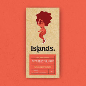 Islands Rhythm Of The Night - 100% Dark Chocolate Bar