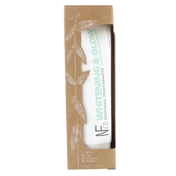 Natural Family Co. Whitening & Glow Native Rivermint Natural Toothpaste 100g