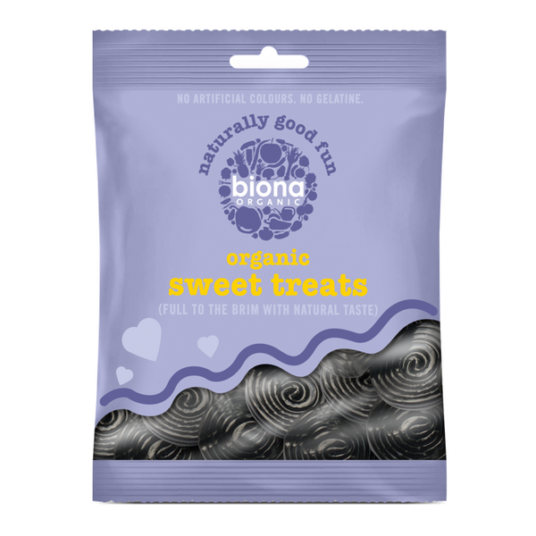 Biona Organic Licorice Spirals 75g