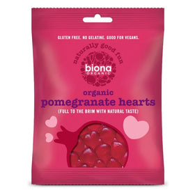 Biona Organic Pomegranate Hearts 75g (10pk)