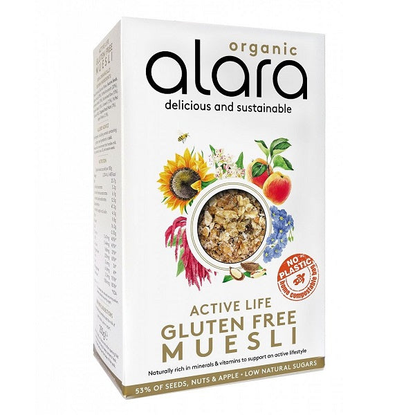 Alara Organic Active Life Gluten-Free Muesli 250g