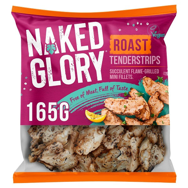 Naked Glory Meat-Free Vegan Roast Tenderstrips Readybites 165g