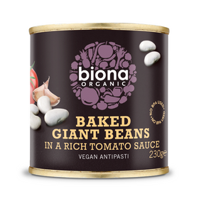 Biona Organic Baked Giant Beans In Tomato Sauce 230g