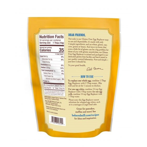 Bob's Red Mill Gluten-Free Egg Replacer 340g