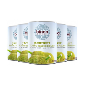 Biona Organic Jackfruit In Salted Water 400g (5pk)