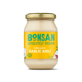 Bonsan Organic Garlic Aioli Mayo 235g