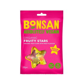 Bonsan Organic Fruity Stars 50g
