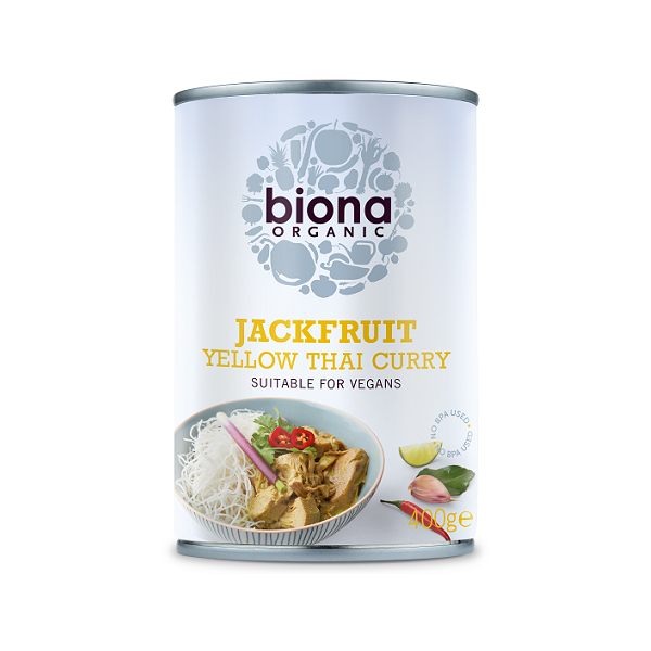 Biona Organic Jackfruit Yellow Thai Curry 400g