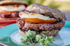 YOGAN Organic Almond Mozzarella Garlic & Herb - Half Ball