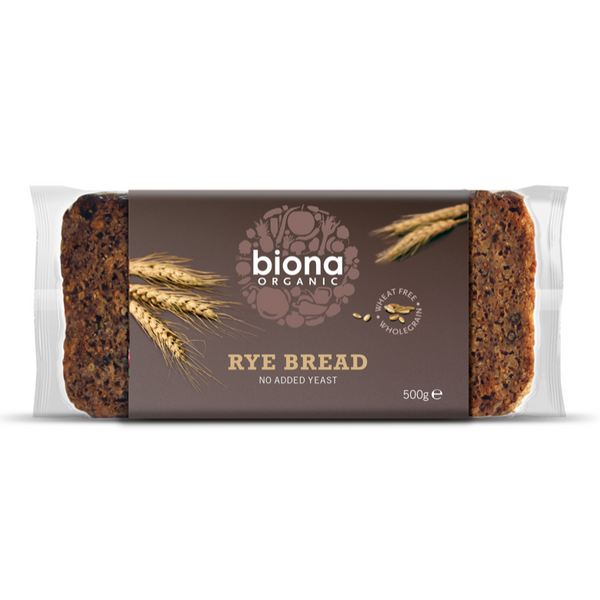 Biona Organic Rye Bread 500g