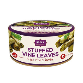 Al'fez Stuffed Vine Leaves With Rice & Herbs 280g (12pk)