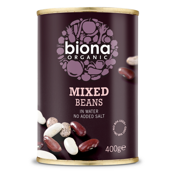 Biona Organic Mixed Beans in water 400g