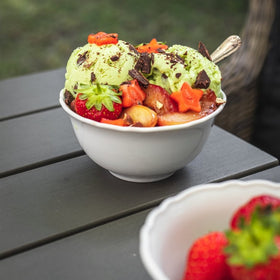 Perfect World Mint Choc Chip Vegan Ice Cream 500ml