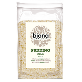 Biona Organic White Pudding Rice 500g