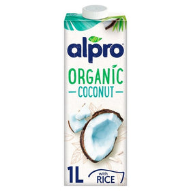 Alpro Organic Coconut Drink 1Ltr (2pk)