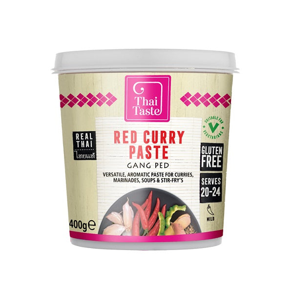 Thai Taste Red Curry Paste (Gang Ped) 400g