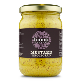Biona Organic Wholegrain Mustard 200g