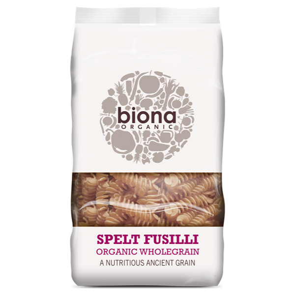 Biona Organic Wholegrain Spelt Fusilli 500g