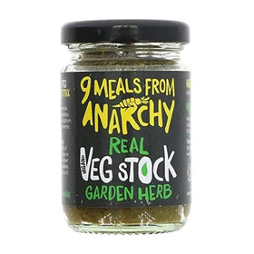 9 Meals From Anarchy Real Vegetable Stock - Garden Herb 105g