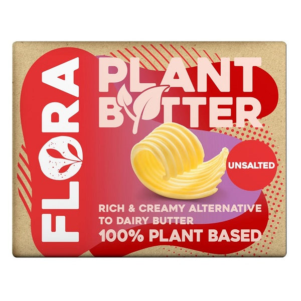 Flora Plant Butter Unsalted 250g