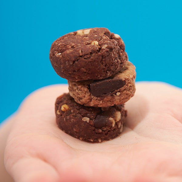 Raw Bake Station Crookies - Salted Double Choc Cookie Bites