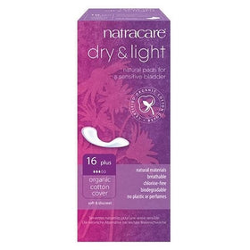 Natracare Dry & Light Plus Incontinence Pads (16)