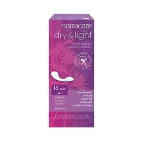 Natracare Dry & Light Plus Incontinence Pads (16)