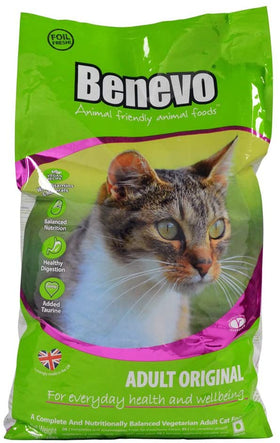 Benevo Adult Original Vegetarian Cat Food (10kg)