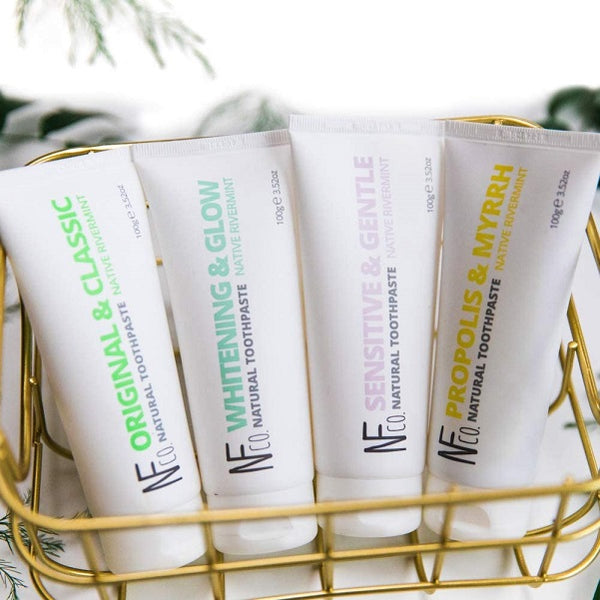 Natural Family Co. Sensitive & Gentle Native Rivermint Natural Toothpaste 100g