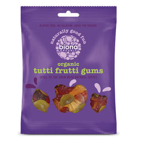Biona Organic Tutti Frutti Gums 75g (10pk)