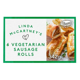 Linda McCartney's Meat-Free Sausage Rolls 342g (6pk)