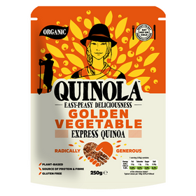 Quinola Organic Golden Vegetables Express Quinoa 250g