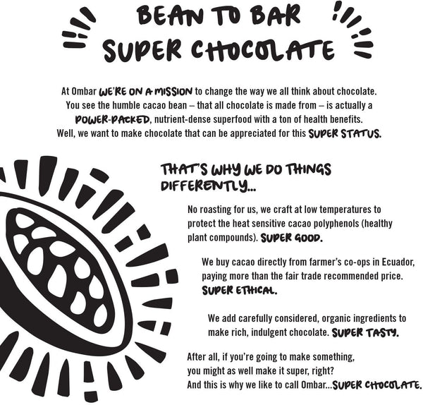 Ombar Vegan Coco 60% Chocolate Bar 35g