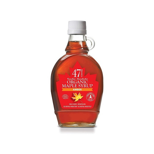 47 North Canadian Organic Amber Maple Syrup 250g