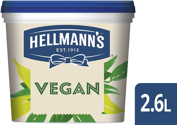 Hellmann's Vegan Mayonnaise Catering Tub 2.6 Ltr