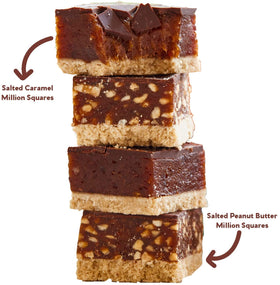 Livia's Salted Peanut Butter Million Squares