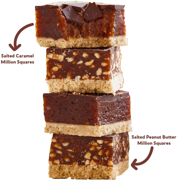 Livia's Salted Peanut Butter Million Squares (6pk)
