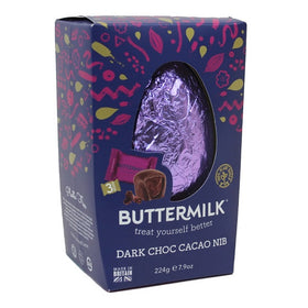 Buttermilk Dark Chocolate Cacao Nib Duo Egg 230g