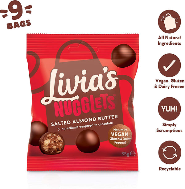 Livia's Salted Almond Butter Nugglets