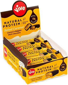 Vive Salted Caramel Dark Chocolate Protein Bar (12pk)