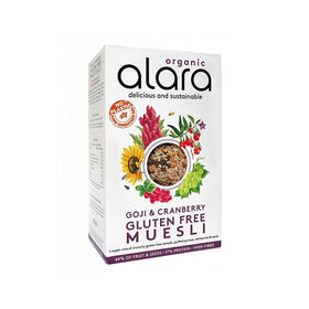 Alara Organic Goji & Cranberry Gluten-Free Muesli 450g