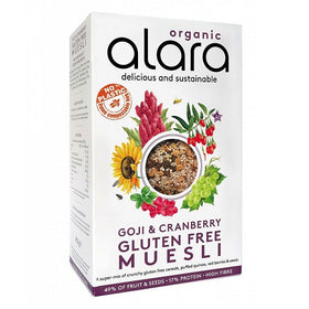 Alara Organic Goji & Cranberry Gluten-Free Muesli 450g