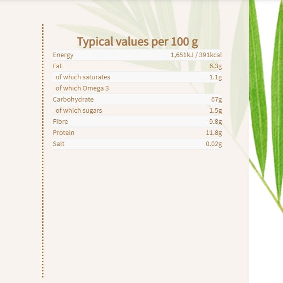 Alara Everyday Pure Oats Gluten-Free Porridge 500g