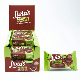 Livia's Salted Peanut Butter Million Squares (6pk)
