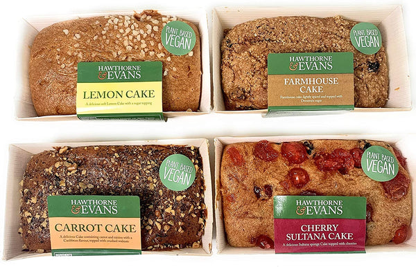 Hawthorne & Evans Vegan Cake Selection (225g Each)