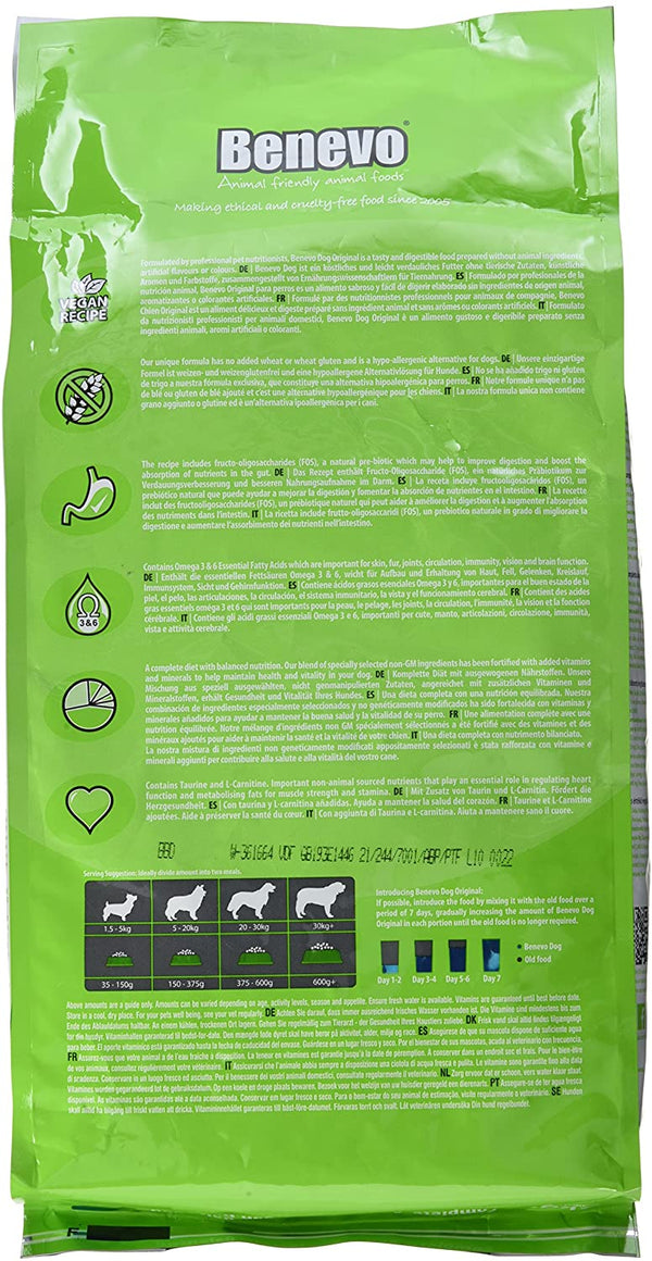Benevo Adult Original Vegetarian Dog Food (2kg)